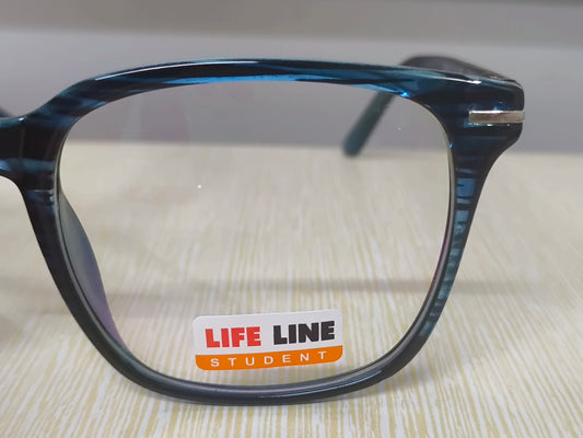 Red Rectangle Full Rim