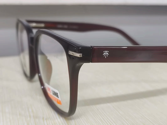 Red Rectangle Full Rim